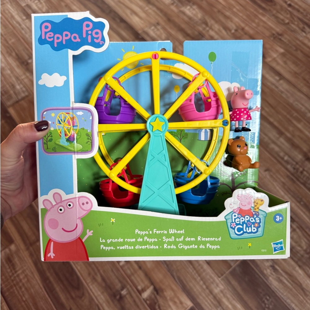 Peppa Pig Ferris Wheel Playset - Yellow and Blue
